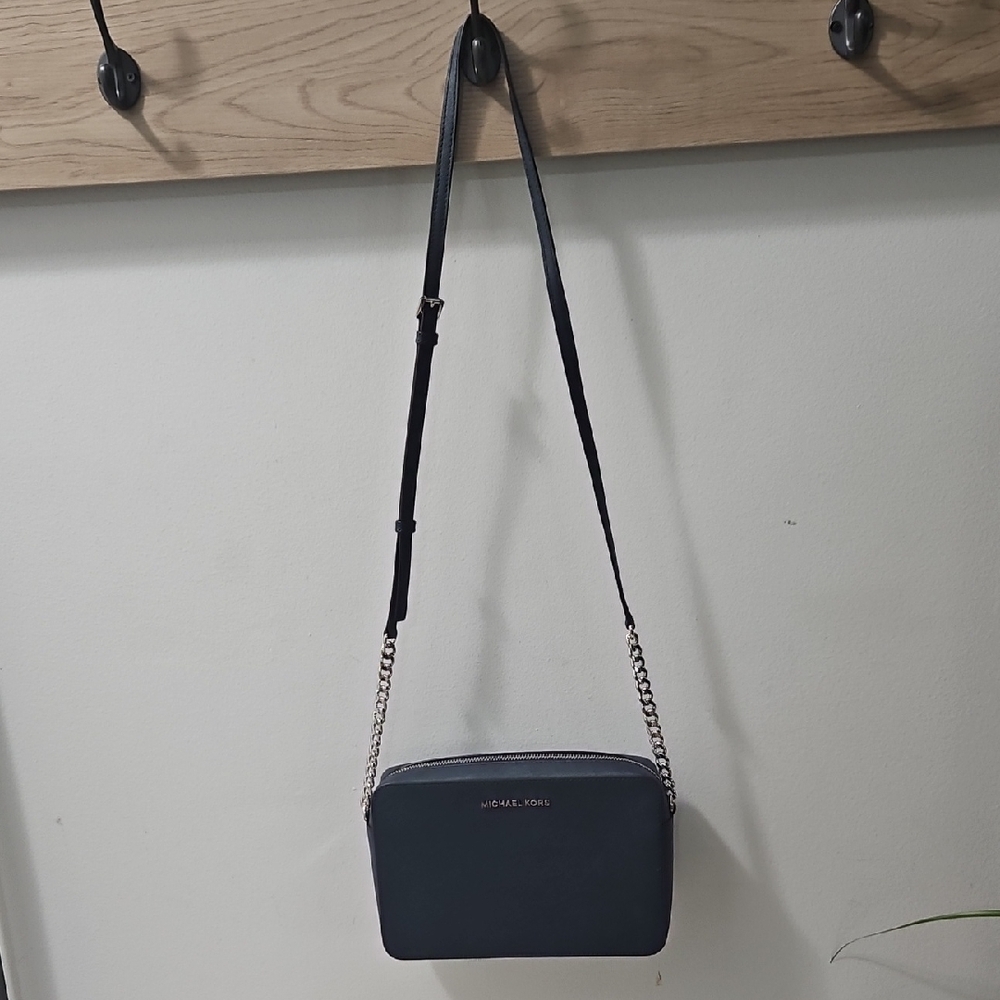 Michael Kors Navy Crossbody Bag